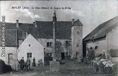The old Manor of Jacques de Molay