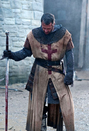 James Purefoy as Thomas Marshal, a Templar 
                      Knight, in the movie Ironclad (2011)