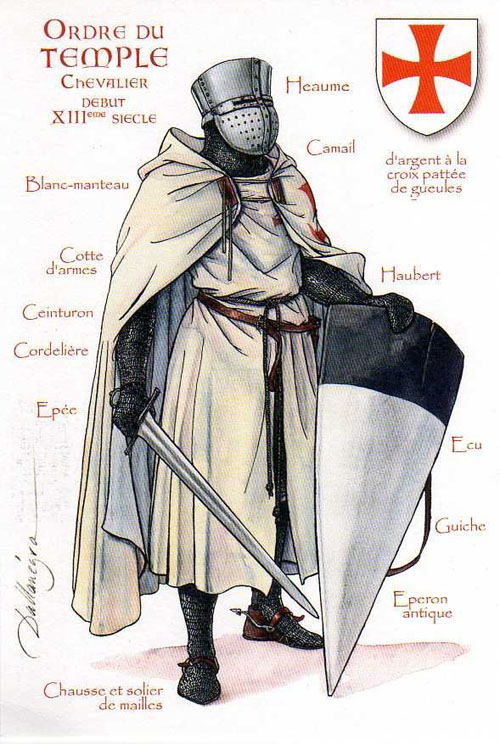 Knight Templar, 13th century